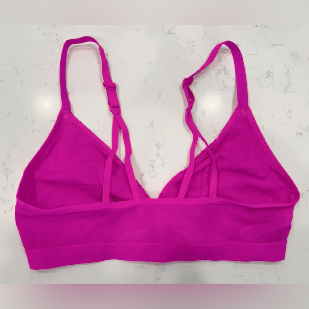 NWOT Auden Fuchsia Bralette - Picture 2 of 5